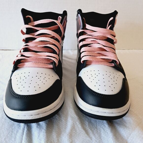 Nike Air Jordan 1 Mid SE Zen Master Black White Bleached Coral Men 9.5 Women 11 main image 8
